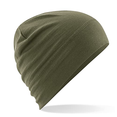 Merino Beanie Merinowolle von Beechfield