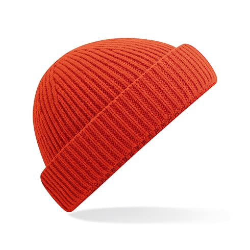 Beechfield B383R Harbour Beanie - Fire Red von Beechfield