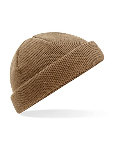 Beechfield B43R Recycled Mini Fisherman Beanie - Biscuit von Beechfield