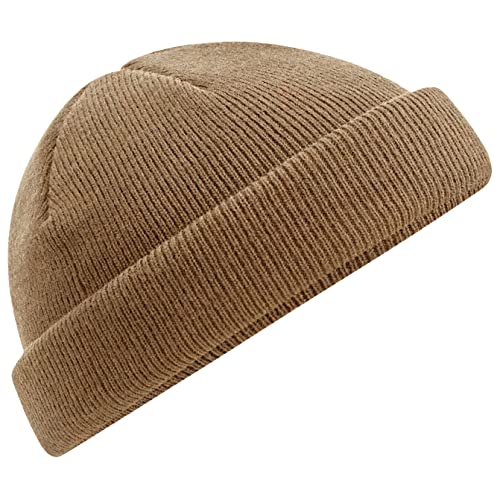 Beechfield B43R Recycled Mini Fisherman Beanie - Biscuit von Beechfield