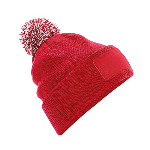 Beechfield B443® Snowstar Patch Beanie von Beechfield