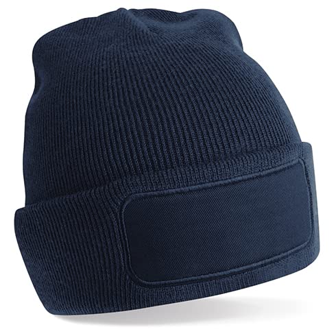 Beechfield B445R Recycled Original Patch Beanie - French Navy von Beechfield