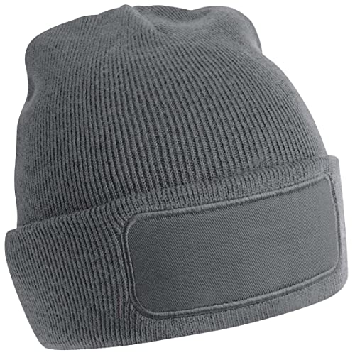 Beechfield B445R Recycled Original Patch Beanie - Graphite Grey von Beechfield