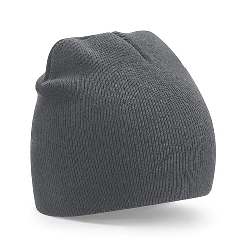 Beechfield B44R Recycled Original Pull-On Beanie - Graphite Grey von Beechfield