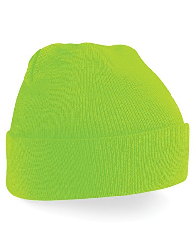 B45=Beechfield Original Cuffed Beanie Farbe = fluoreszierendes Grün Größe = O/S von Beechfield