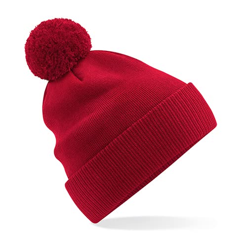 Beechfield B450N Organic Cotton Snowstar Beanie - Classic Red von Beechfield