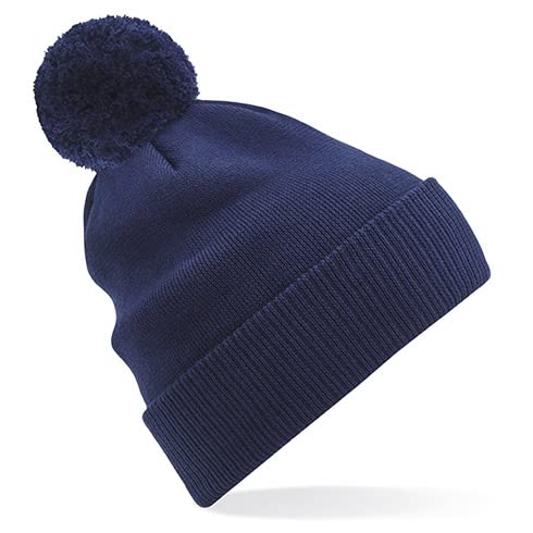 Beechfield B450N Organic Cotton Snowstar Beanie - Oxford Navy von Beechfield