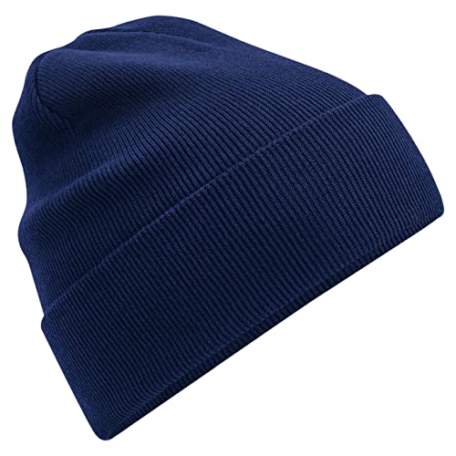 Beechfield B45N Organic Cotton Original Cuffed Beanie - Oxford Navy von Beechfield
