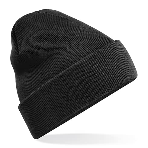 Beechfield B45R Recycled Original Cuffed Beanie - Black von Beechfield