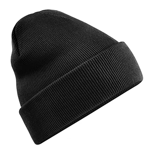Beechfield B45R Recycled Original Cuffed Beanie - Black von Beechfield