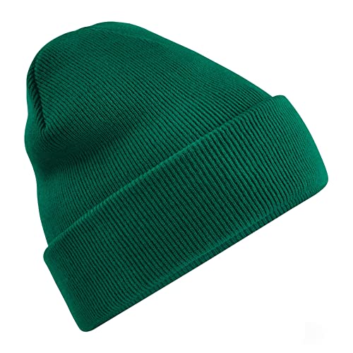 Beechfield B45R Recycled Original Cuffed Beanie - Bottle Green von Beechfield