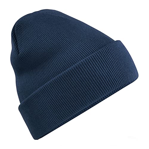 Beechfield B45R Recycled Original Cuffed Beanie - French Navy von Beechfield