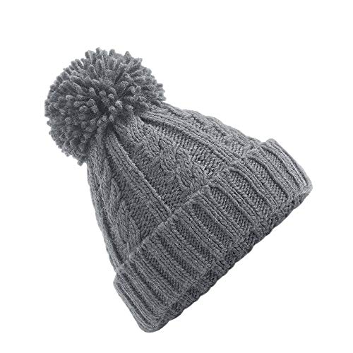 Beechfield B480 Cable Knit Melange Beanie von Beechfield