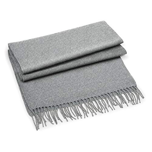 Beechfield B500 Classic Woven Scarf (Heather Grey) von Beechfield