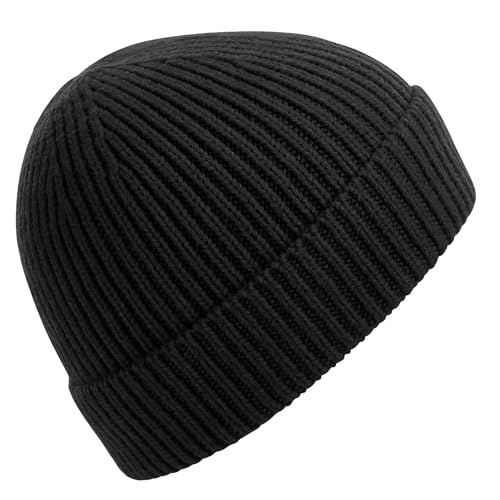Beechfield Beanie Classic Strickmütze schwarz von Beechfield