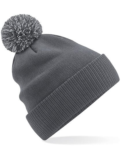 Beechfield Damen/Herren Recycled Bommelmütze Beanie Wintermütze Mehrfarbig von Beechfield