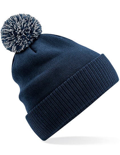 Beechfield Damen/Herren Recycled Bommelmütze Beanie Wintermütze Mehrfarbig von Beechfield