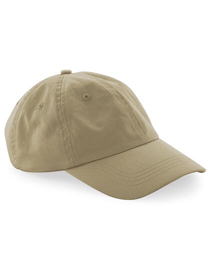 Beechfield Damen / Herren 6 Panel Basecap Dad Cap flaches Profil Kappe von Beechfield