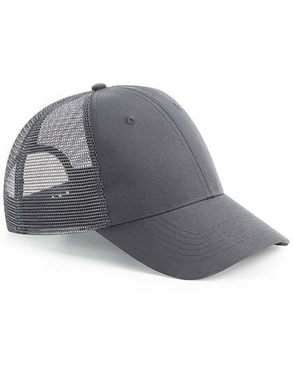 Beechfield Damen / Herren Recycelte Basecap Urbanwear 6 Panel Snapback Truckercap von Beechfield