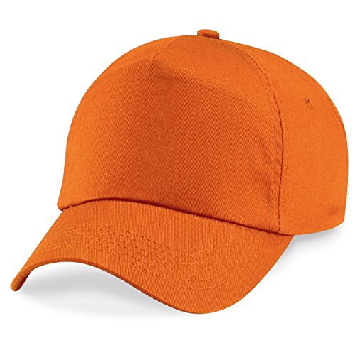 Beechfield Junior Original 5 Panel Cap one size,Orange von Beechfield