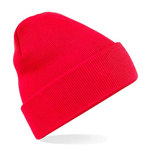 Beechfield Knitted Hat, Bright Red, One Size one size,Bright Red von Beechfield