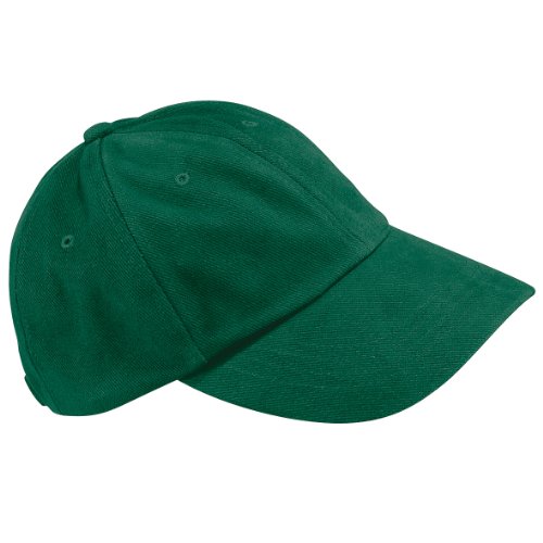 Beechfield Low Profile Heavy Brushed Cotton Cap, waldgrün von Beechfield
