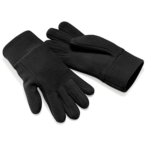 Beechfield Suprafleece Alpine Handschuhe, verschiedene Farben XL,Schwarz von Beechfield