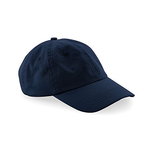 Beechfield Unisex 6 Panel Dad Kappe (Einheitsgröße) (Marineblau) von Beechfield