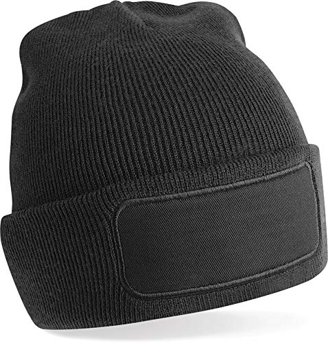 Beechfield Unisex Beanie für Druck B445 one size,Black von Beechfield