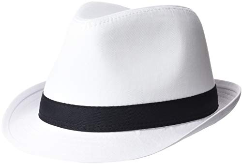 Beechfield - Borsalino, B630.WHI-BLK.1SM, Mehrfarbig, B630.WHI-BLK.1SM Small/Medium von Beechfield