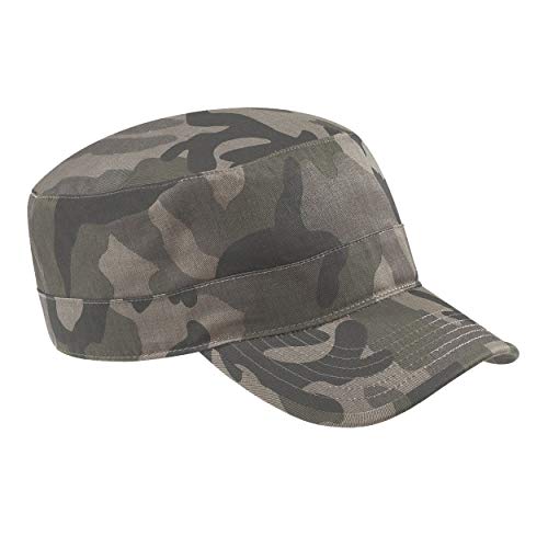 Beechfield Unisex Kappe mit Tarnmuster (2 Stück/Packung) (EinheitsgröÃŸe) (Camouflage Beige) von Beechfield