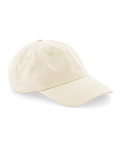 Beechfield Unisex Low Profile 6 Panel Dad Cap, beige, Einheitsgröße von Beechfield