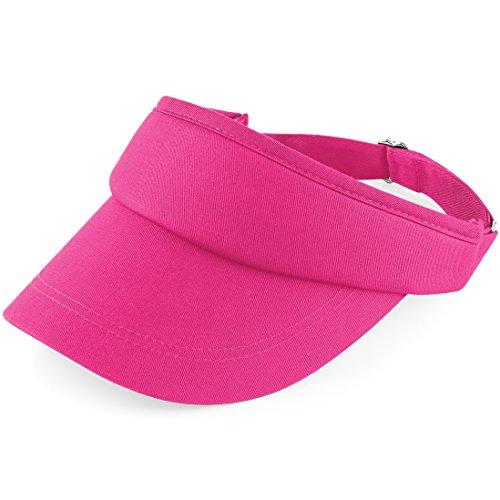 Beechfield Unisex Sport Visor / Schirmmütze (One Size) (Fuchsia) von Beechfield