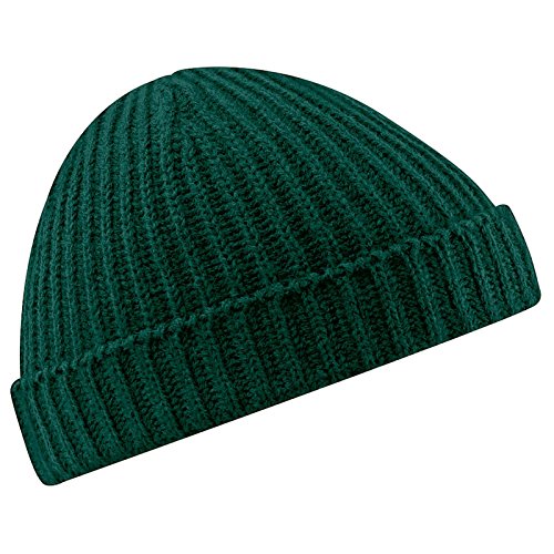 Beechfield Unisex Trawler Beanie Baseballkappe, Grün (Flasche), One Size von Beechfield