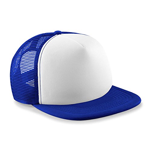 Beechfield Vintage Snap Back Trucker Cap Royal/White von Beechfield