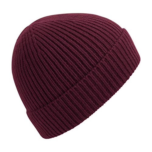 Beechfield Wintermütze Classic Beanie weinrot von Beechfield