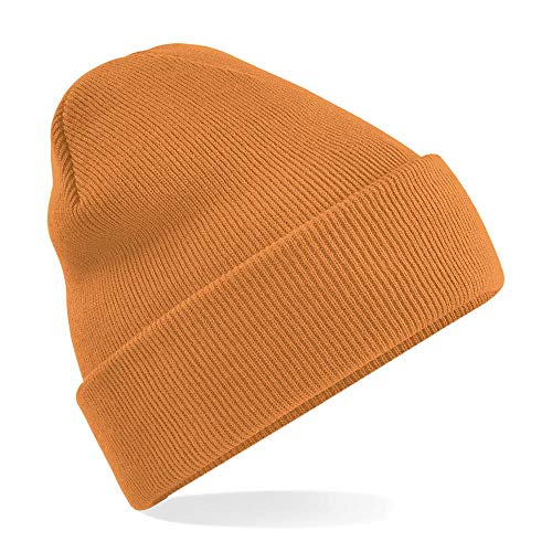 Beechfield Damen Original Cuffed Beanie Mütze, Karamell, Einheitsgröße von Beechfield