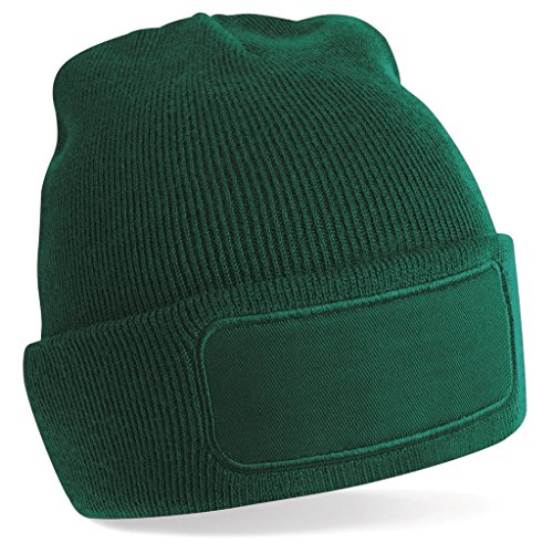 Beechfield: Printers Beanie B445, Größe:One Size;Farbe:Bottle Green von Beechfield