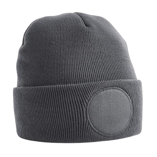 Circular Patch Beanie von Beechfield