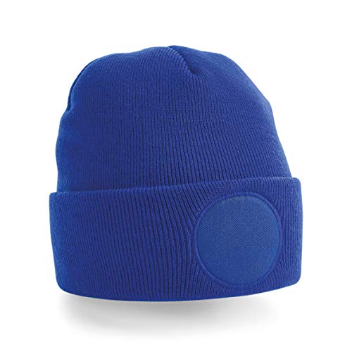 Circular Patch Beanie von Beechfield