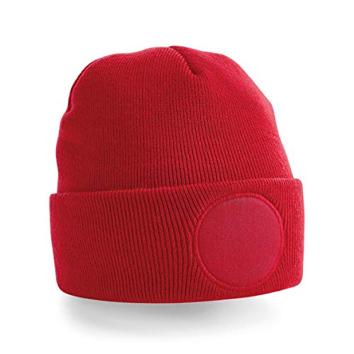 Circular Patch Beanie von Beechfield