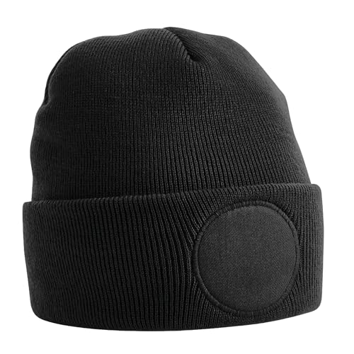Circular Patch Beanie von Beechfield