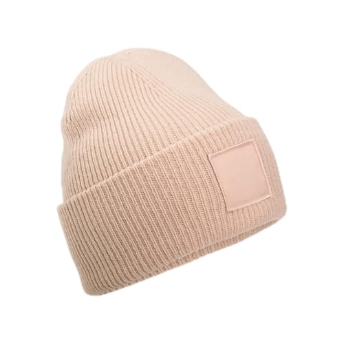Deep Cuffed Tonal Patch Beanie doppellagiger Strick Deep Cuffed Tonal Patch Beanie doppellagiger Strick von Beechfield