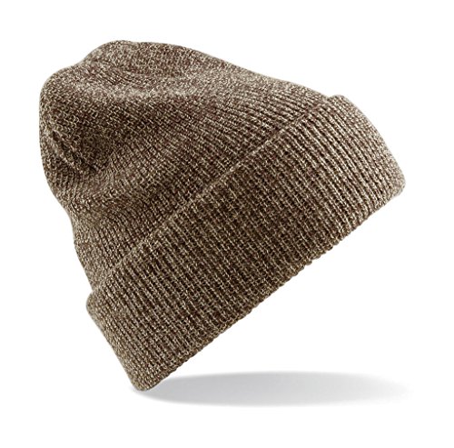 Heritage Style Beanie Hat one size,Heather Oatmeal von Beechfield