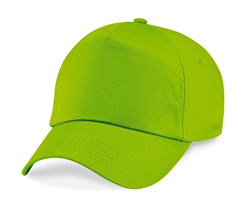 Kids Original 5 Panel Cap, Farbe:Lime Green;Größe:One Size one size,Lime Green von Beechfield
