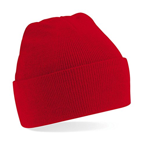 Modische Kids Wintermütze, Farbe:Classic Red;Größe:One Size von Beechfield
