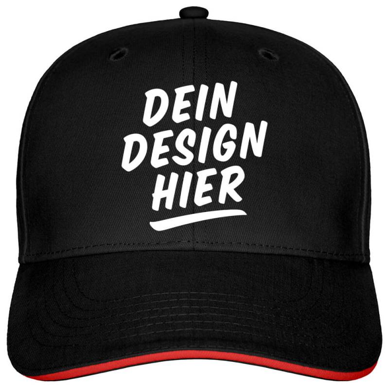 Ultimate 6-Panel Sandwich Cap bedrucken von Beechfield