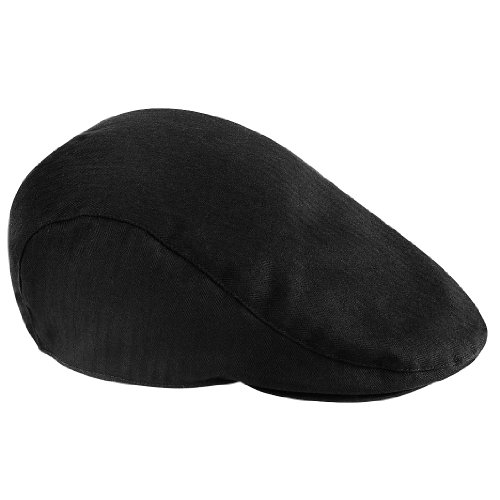 Vintage Flat Cap Black S/M von Beechfield