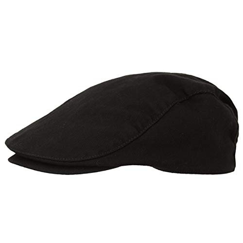 Beechfield Unisex B626.blk.1sm Vintage Flat Cap, Schwarz, Small/Medium X-Large von Beechfield