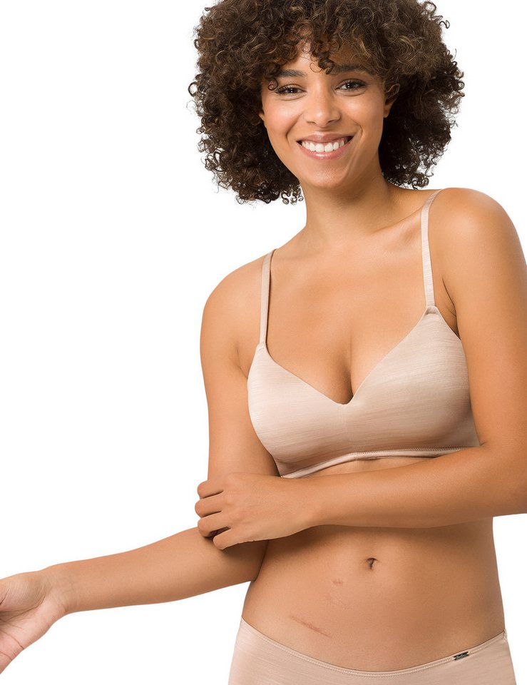 Beedees Bügelloser BH The One NP (1, 1-tlg., 1) in schöner Matt-Glanz-Struktur-Optik von Beedees